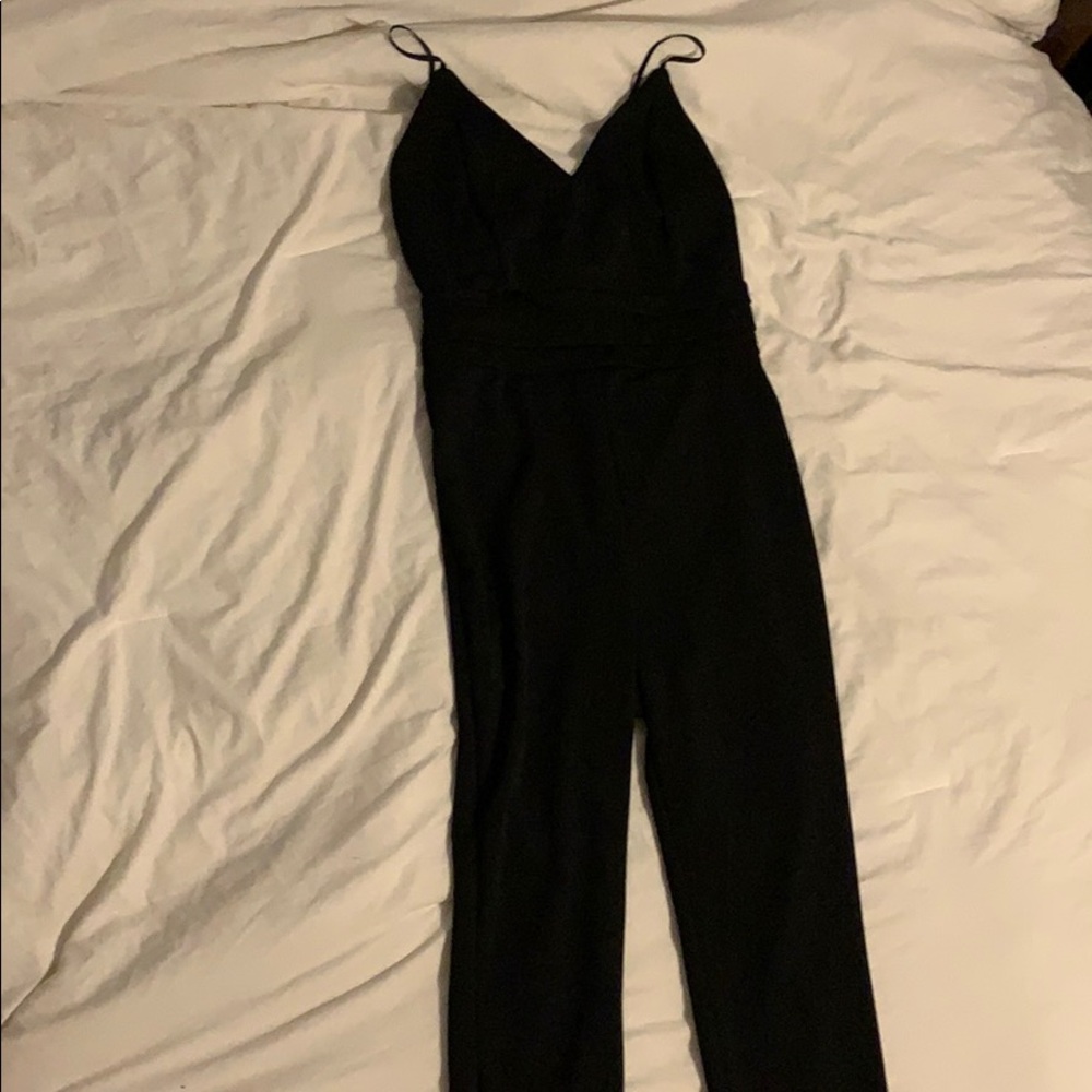 Black jumpsuit